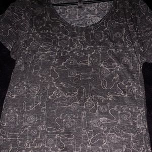 Grey/Purple Lularoe Classic -Phones